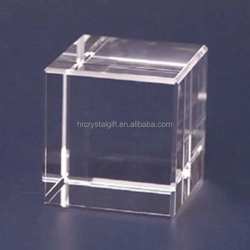 hot sale souvenir glass block/cube gift 3d laser