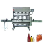 Stainless Steel Automatic Small Tomato Paste Filling Machine Sauce Filler And Capper