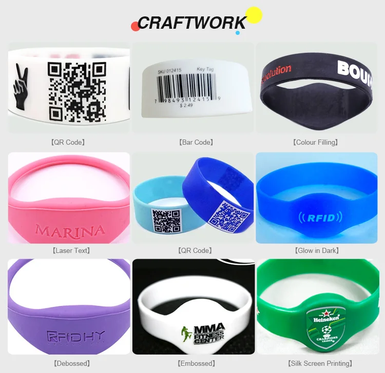 NFC Silicone Bracelet