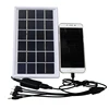 DC 3w 4w 5w portable solar panel usb charger for all mobile phones