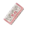 Elegant Tri-fold Long Money Clip with Beautiful Pattern Exquisite PU Phone Case Coin Purse Girl Bow-not Cute Woman Wallet