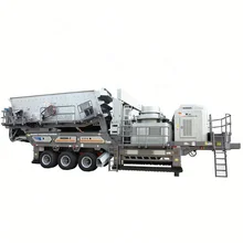 Made in China mobile stone crushing plant price for sale