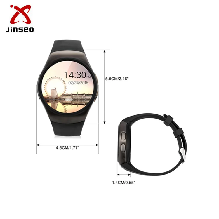 

Top Selling Touch Screen with Camera and SIM Card KW18 Smart Watch