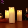 Battery operated flameless LED decorative candle wax warmer electric