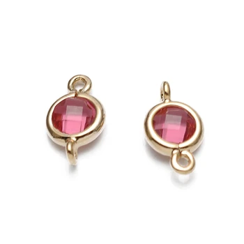 Wholesale 14k Gold Filled Round Bezel Set Red Gemstone Jewelry Pendant - Buy Heart Shaped ...