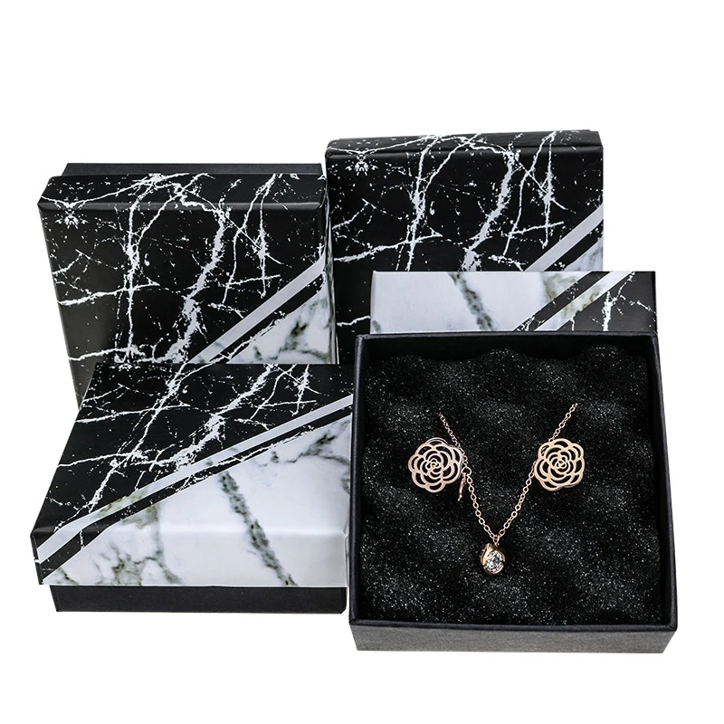 Wholesale Custom Logo Printed Marble Pattern Luxury Jewelry Paper Box For Ring Earrings Necklace Bracelet, As pic
Wholesale Custom Logo Printed Marble Pattern Luxury Jewelry Paper Box For Ring Earrings Necklace Bracelet, As pic