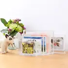 Factory Supply Desktop Clear Acrylic Magnetic Photo Frame
