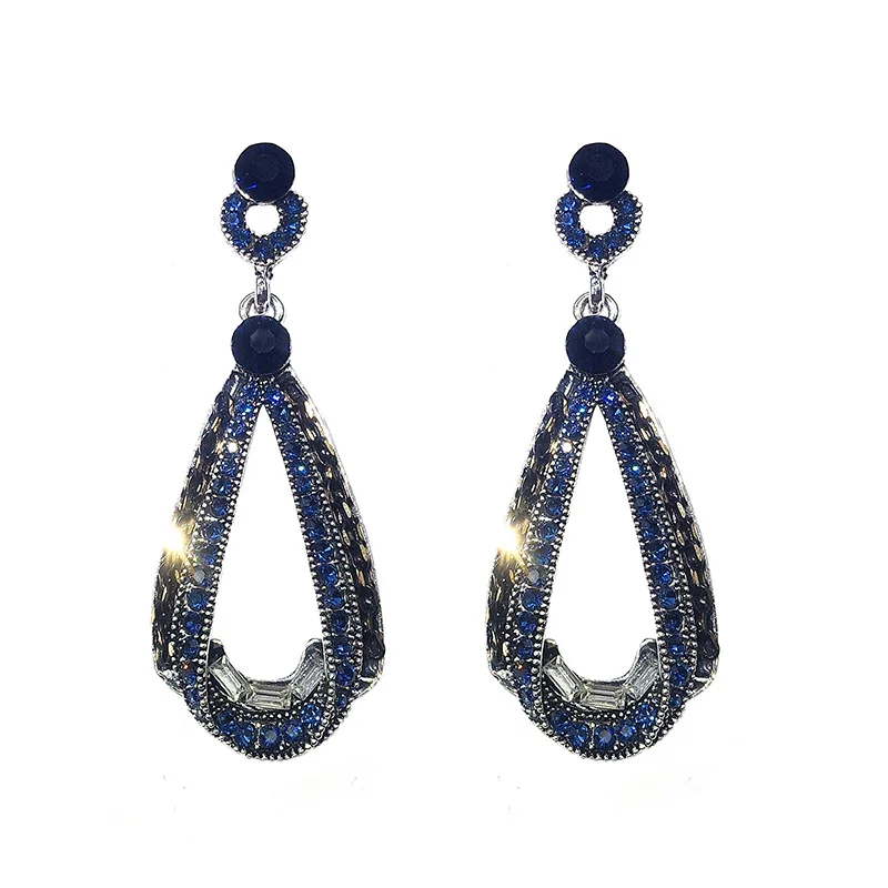 Super flash rhinestone drop earrings European and American retro exaggerated earrings personalized earrings ZA182, As pictures
Super flash rhinestone drop earrings European and American retro exaggerated earrings personalized earrings ZA182, As pictures