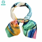 Custom fashion heavy silk scarf for hair ,nice silk scarves