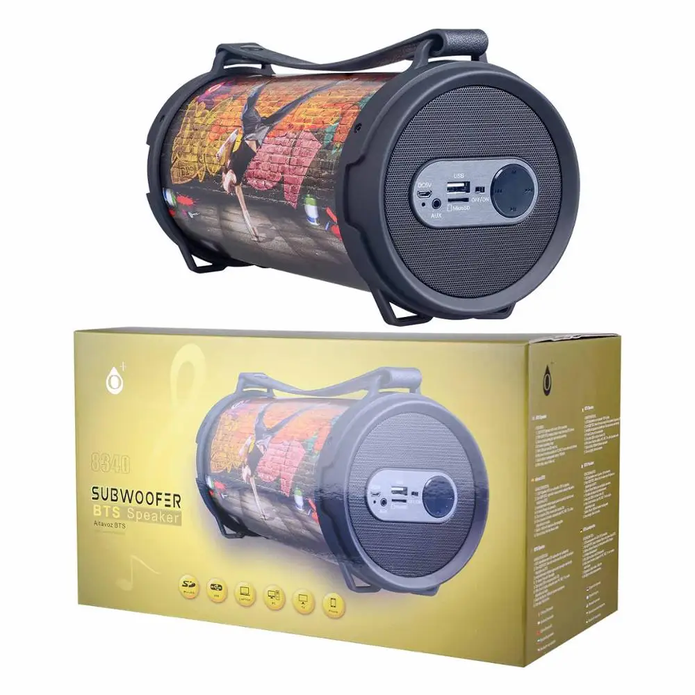 Hip hop style wireless portable speaker from any BTS device speaker - ANKUX Tech Co., Ltd