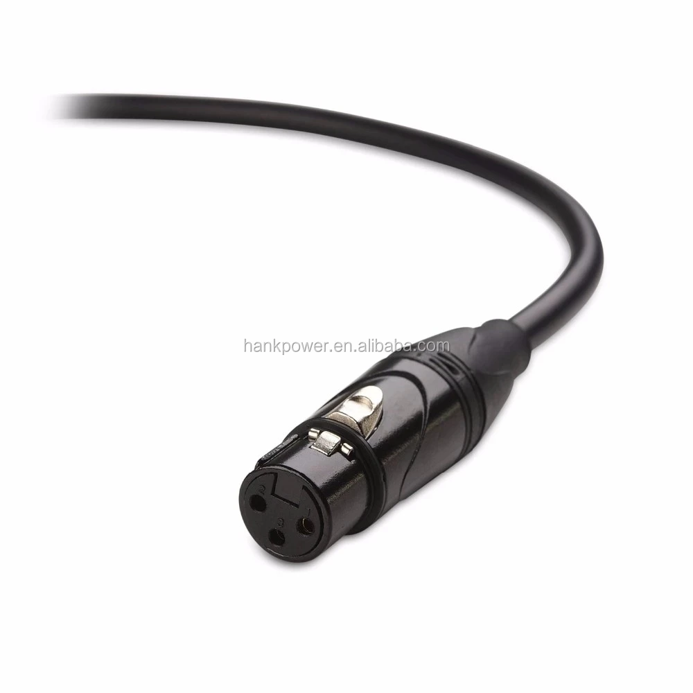 100% pure copper high end 3pin male to female DMX cable XLR cable - ANKUX.COM