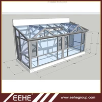 New Design Glass Victorian Glass House