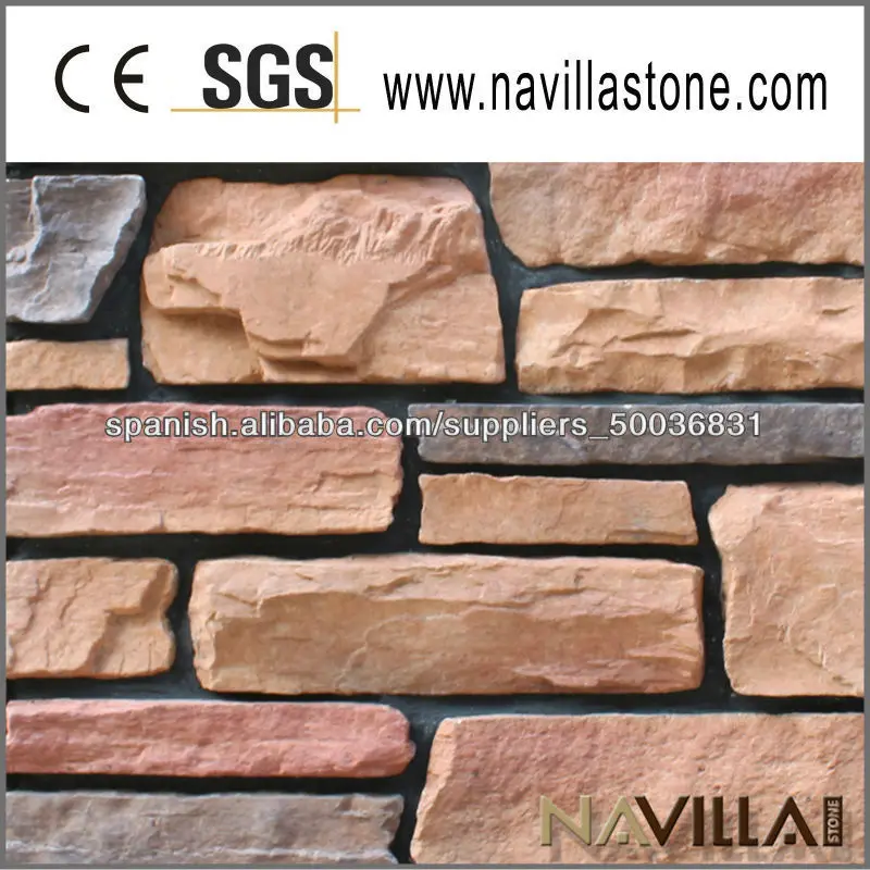 piedra de la pared exterior decoración-Piedras artificiales