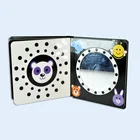 Foam casebound round conner board book wtih minor board book printer