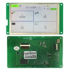 4.3 inch capacitive touch screen TFT LCD module with graphic software and working with command