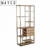 Mayco European Style Book Shelf Multi-layer Vintage Industrial Cabinet Bookcase
