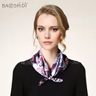 Chinese Silk Scarf OEM Factory Ladies Fashion Custom Digital Printed 100 Pure Silk Square Scarf