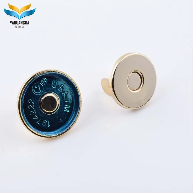 magnet snap button and buckles for leather bags