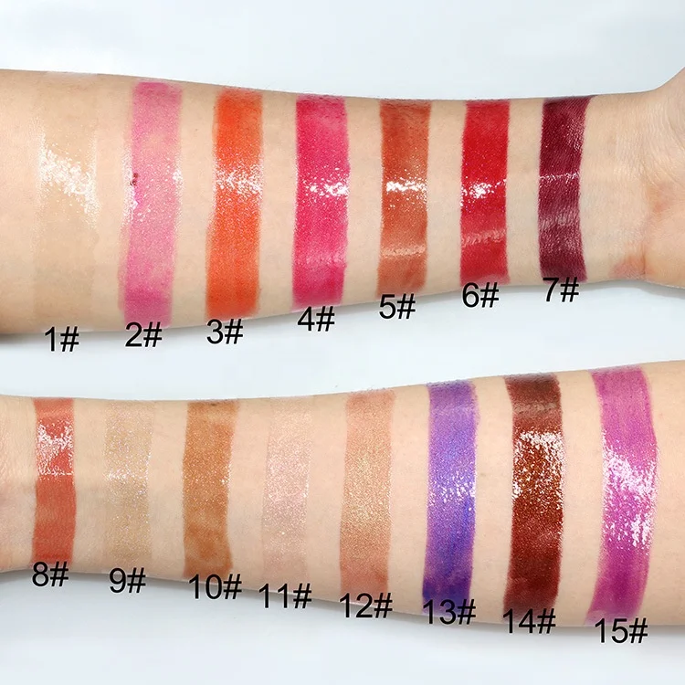 High quality private label sliver tube waterproof lipstick set, 15 colors 
High quality private label sliver tube waterproof lipstick set, 15 colors