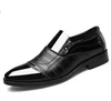 Wholesale 2019 new desgin casual formal leather bridal dress slip-on single dressshoes shoes for men