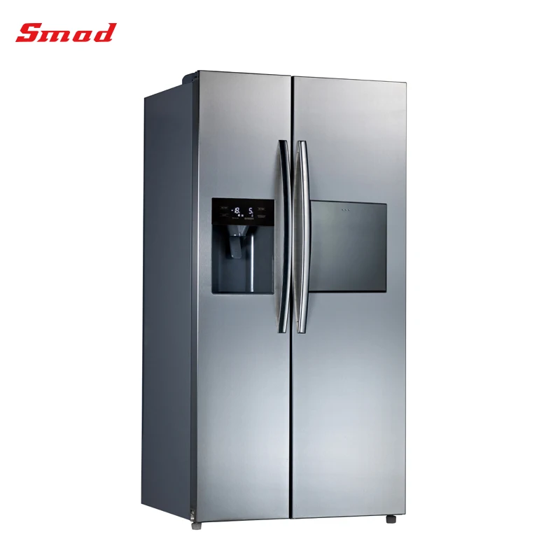 製氷機付き大型冷蔵庫、ウォーターディスペンサー - Buy 冷蔵庫、サイドサイドドア冷蔵庫、フレンチドア Refridgerator