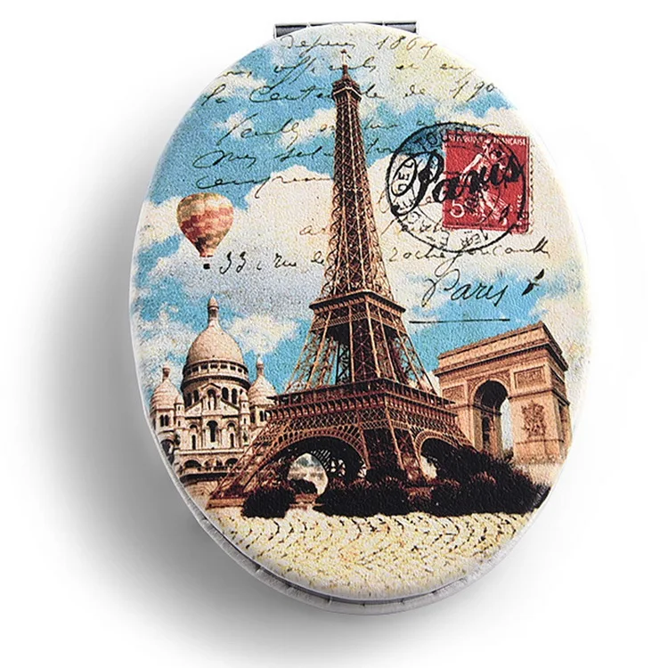 Fashion Lady Folding Makeup Mirror with Double-sided Custom Oval PU Leather Mirror Pocket Mirror, As pics
Fashion Lady Folding Makeup Mirror with Double-sided Custom Oval PU Leather Mirror Pocket Mirror, As pics