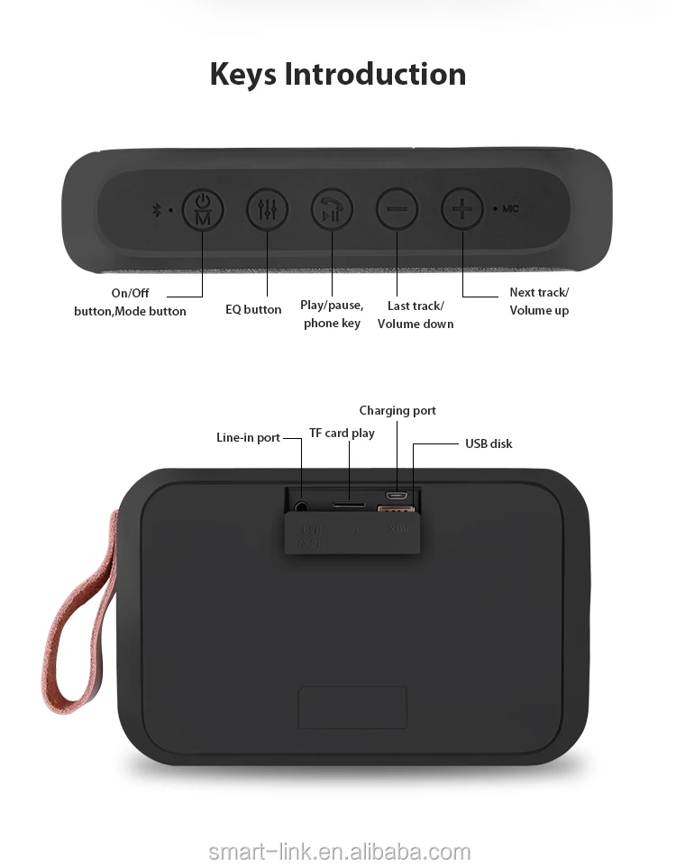OEM high quality deep bass outdoor Bluetooth speaker - ANKUX.COM