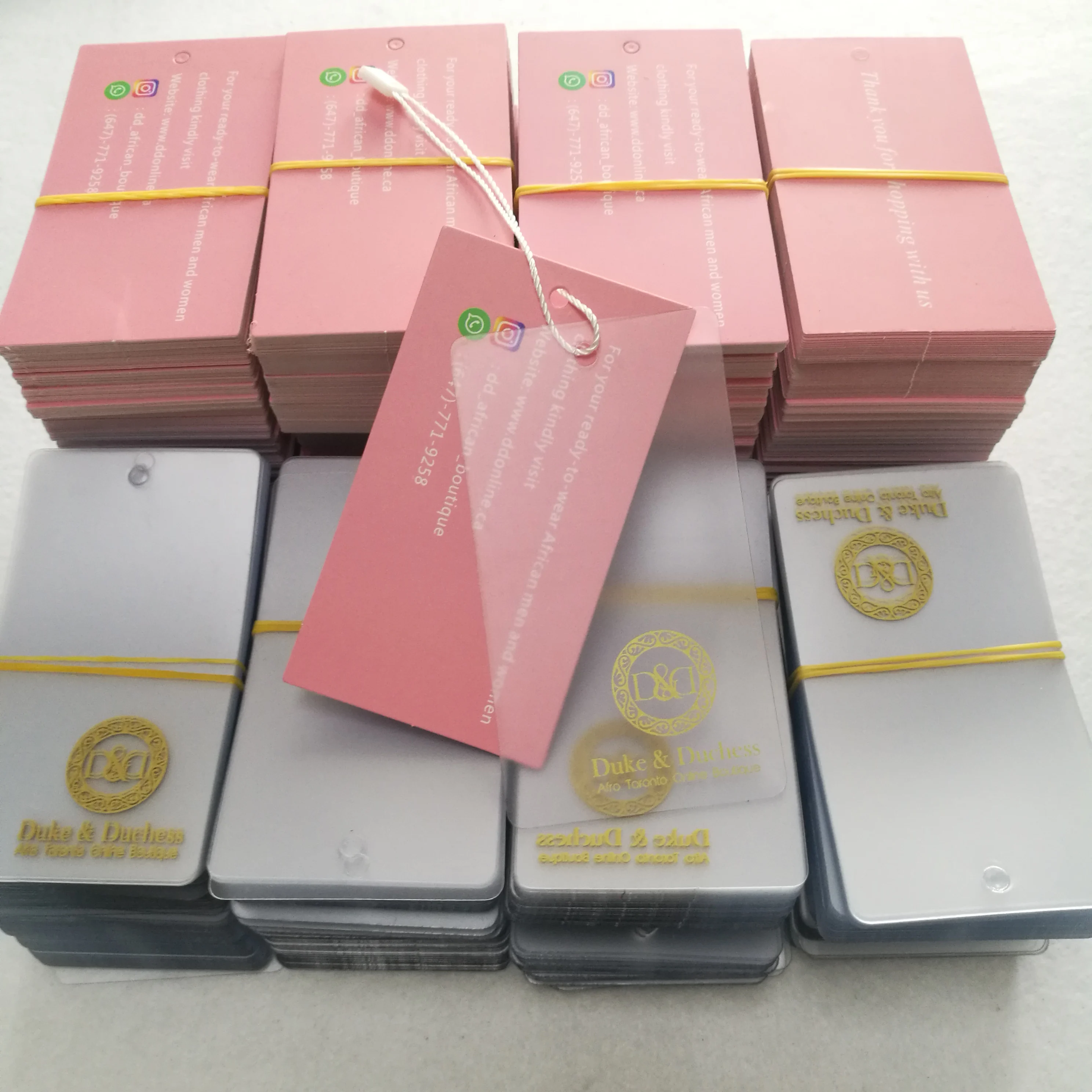 Luxury customized pvc and pink paper printing hang tag swing tag for handle bag, Cmyk
Luxury customized pvc and pink paper printing hang tag swing tag for handle bag, Cmyk