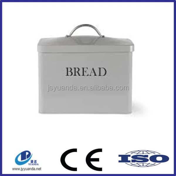 wholesale gift tin box for bread,classic bread storage tin can