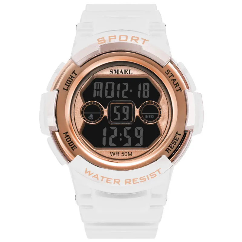 SMAEL 1632B Watches Women LED Digital Outdoor Sport Watch Fashion Clock Woman Waterproof Ladies Wristwatch
SMAEL 1632B Watches Women LED Digital Outdoor Sport Watch Fashion Clock Woman Waterproof Ladies Wristwatch