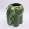 Kawaii Animals Elephant Shape ceramic plant pot