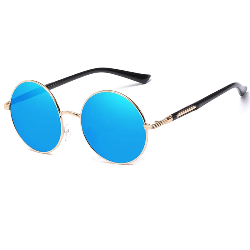 Round metal frame mirror sun glasses women man custom vintage sunglasses, Custom colors
Round metal frame mirror sun glasses women man custom vintage sunglasses, Custom colors