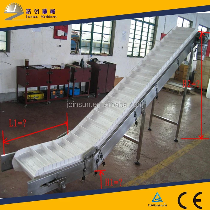 Z type conveyor belting inclined modular conveyor belt