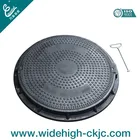 EN124 D400 Square Composite Gully FRP SMC Composite Locking Manhole Cover