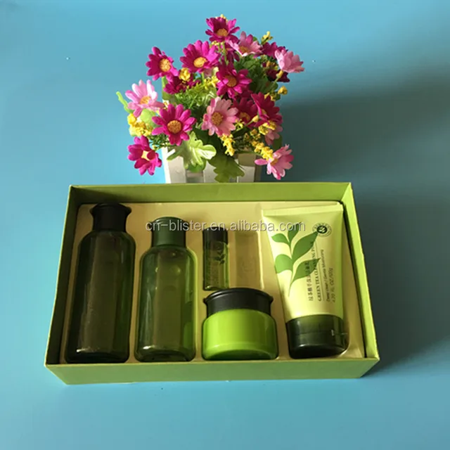 vacuum formed plastic cosmetic blister insert packaging tray