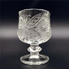 high quality hot sale premium goblet engraved cordial 43ml sherry pony wine glasses
