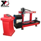 3d cnc metal pipe plasma flame Cutting machine cnc plasma tube cutting machine