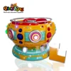 Qingfeng 2016 new year promotion funny rotate family ride colorful disco cup ride
