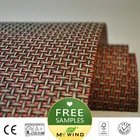 Free sample retro natural paper weave roller blinds vinyl wallpapers for wall wallpaper