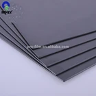 Grey panel sheet extruded thin plastic rigid pvc board
