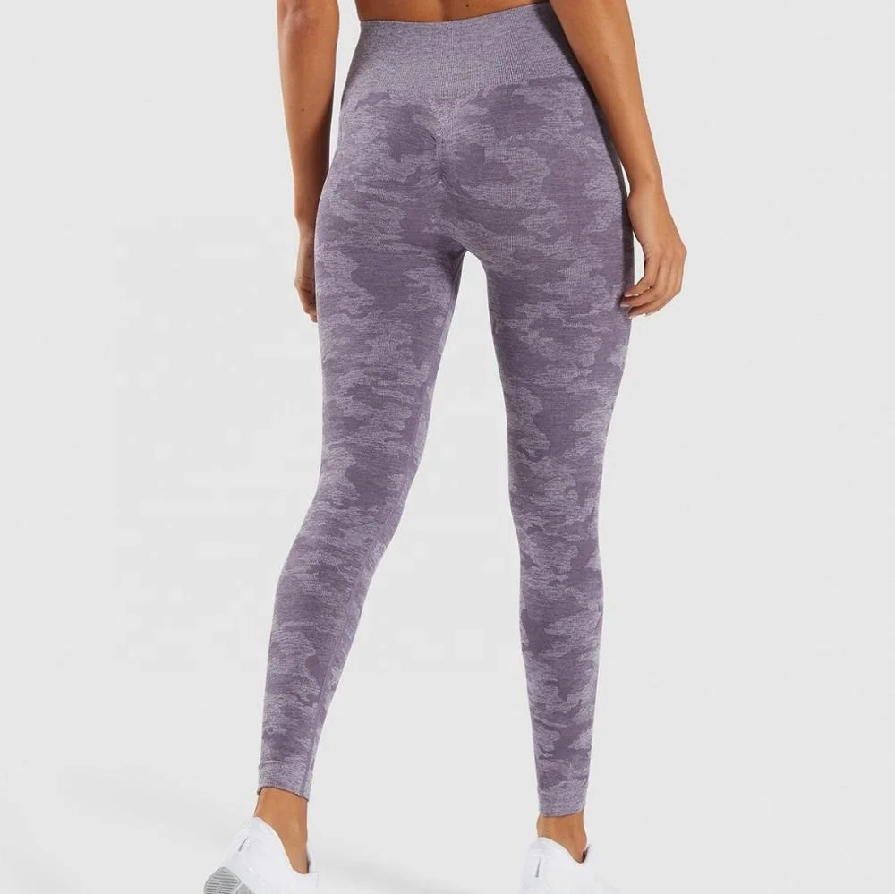 Custom Gym High Waist Yoga Pants Leggings Women Camo Seamless Leggings, Customized colors
Custom Gym High Waist Yoga Pants Leggings Women Camo Seamless Leggings, Customized colors