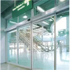 ZG 85 Commercial aluminium alloy double glazing automatic sensor glass sliding door