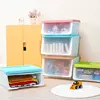 Stackable kids toy container plastic box for storage