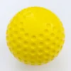 9" Yellow Dimple Baseball New 12 Pack With Box