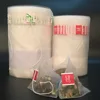 wholesale tag pyramid nylon tea bag roll