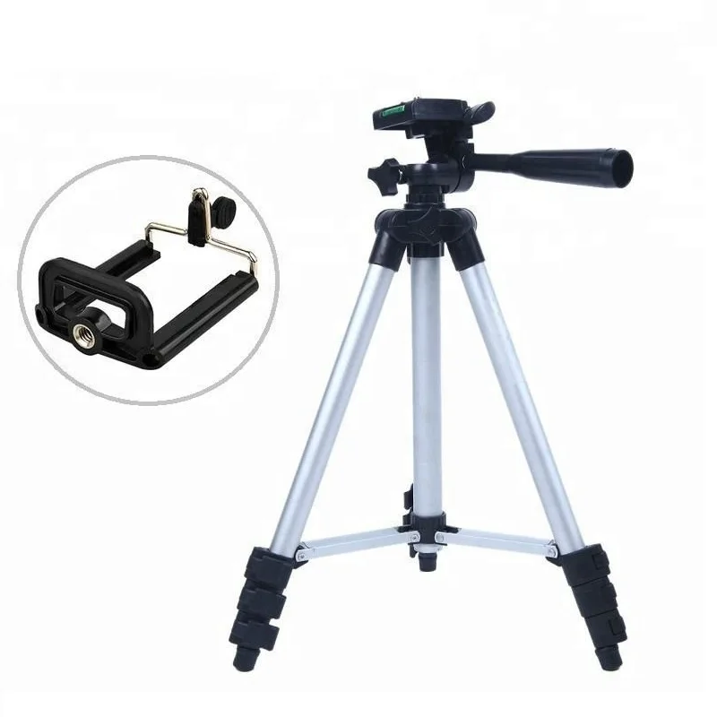 106cm Portable Lightweight Aluminum Camera Tripod 3110 Stand for Mobile Phone, Silver
106cm Portable Lightweight Aluminum Camera Tripod 3110 Stand for Mobile Phone, Silver