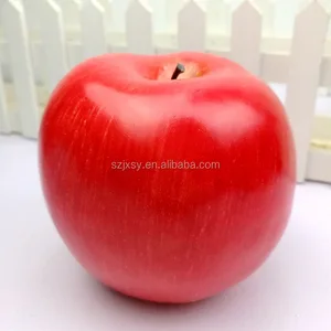 love gift red apple mini statue resin apple for love room