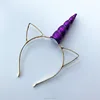 Wholesale Solid Color Unicorn Horn With Hair Bands