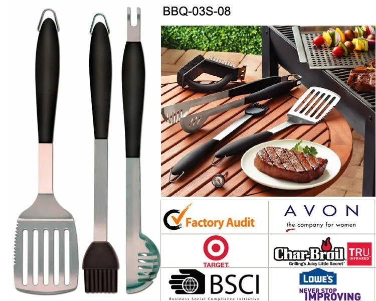 Great Deals On Grilling Tool Set Target Hot Sale Bbq Tools 3pcs Buy