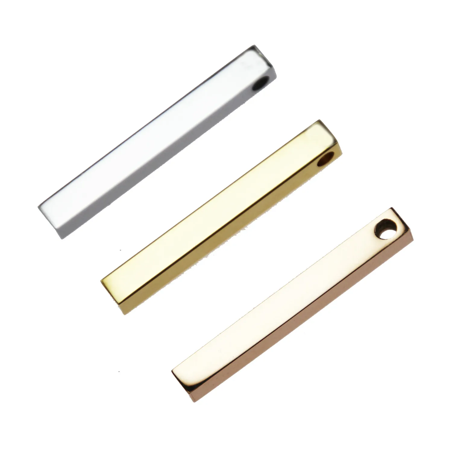 blank bar pendant Stainless Steel 4 Sided Vertical Bar charm Pendant Rectangle Charm Bar Stamped 5x40mm hole 2.9mm
blank bar pendant Stainless Steel 4 Sided Vertical Bar charm Pendant Rectangle Charm Bar Stamped 5x40mm hole 2.9mm